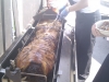 Hog roast at Redditch football club