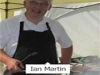 Ian Martin cooking for 200 covers